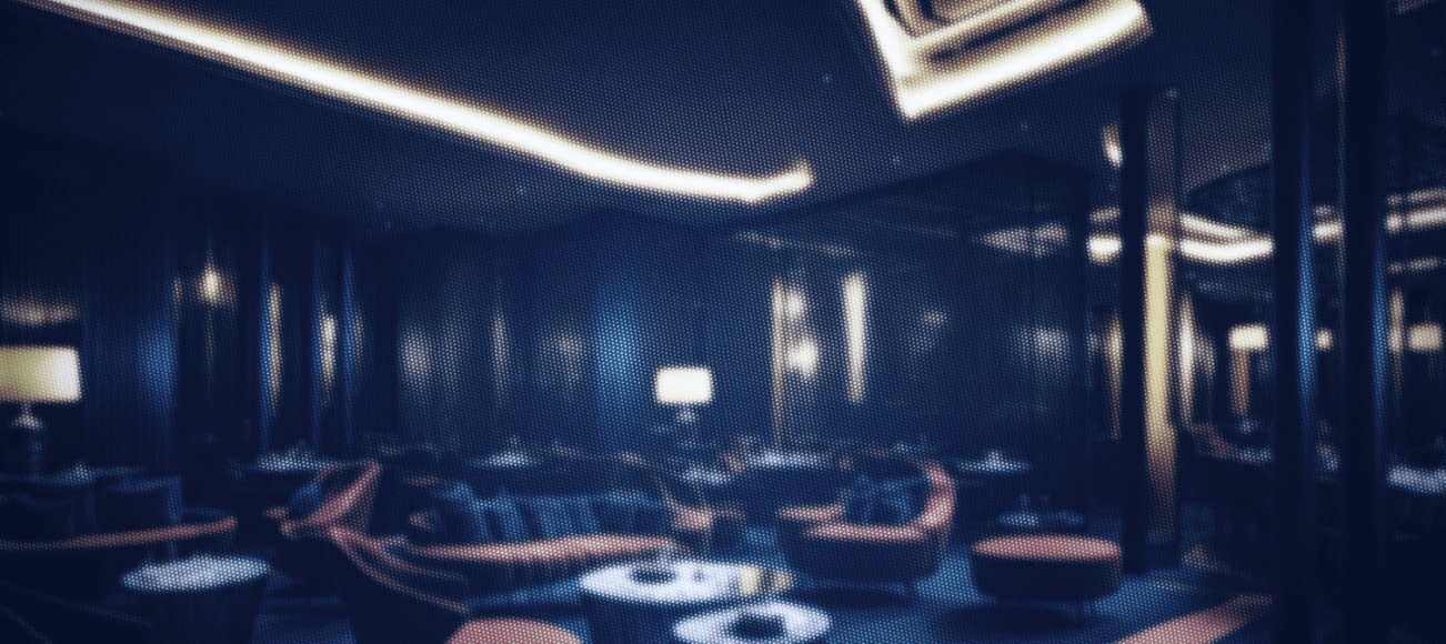 Sichere und luxuriöse Casino-Lounge als Symbol für die Lizenz von Boomerang Casino